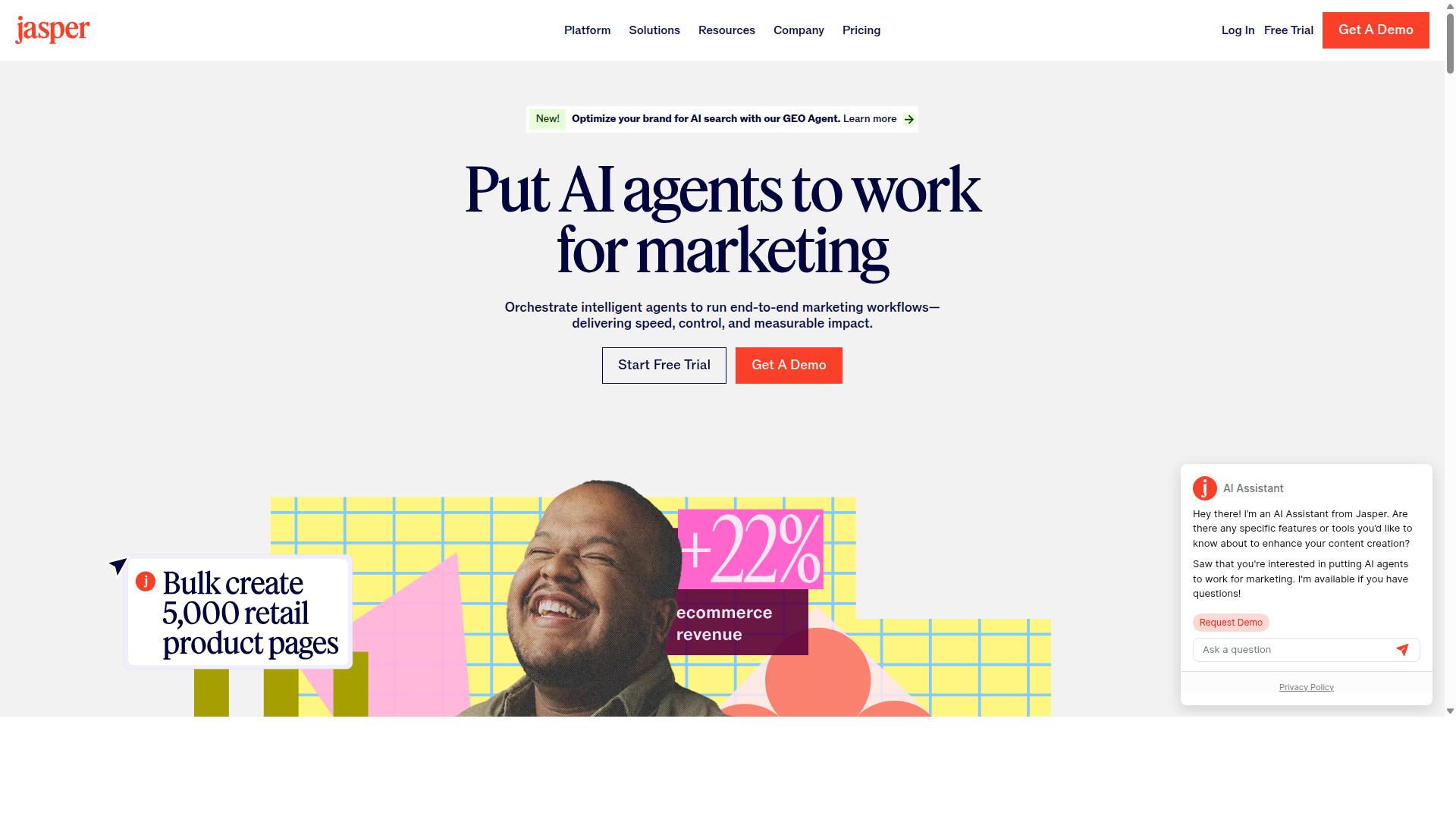 Jasper website